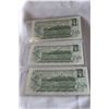 Image 2 : Canada One Dollar Bills (3)