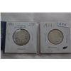 Image 1 : Canada Twenty-five Cent Coins (2)