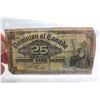 Image 1 : Dominion of Canada Twenty-five Cent Bill (Shinplaster)