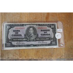 Bank of Canada Ten Dollar Bill (1)