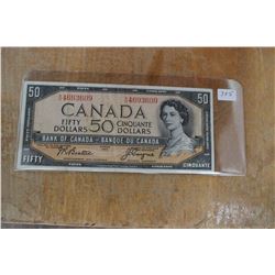 Canada Fifty Dollar Bill (1)