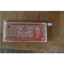 Canada Fifty Dollar Bill (1)