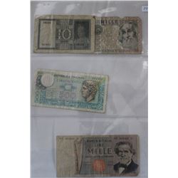 Italy Lira Bills (4)