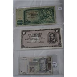 Lot of 3 Bills