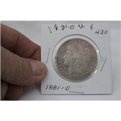 U.S.A. "Morgan" One Dollar Coin