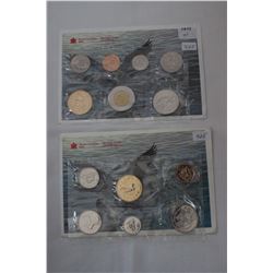 Canada Coin Sets (2)