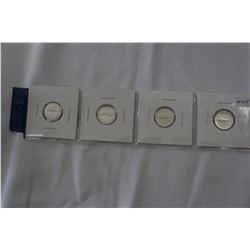Canada Ten Cent Coins (4)