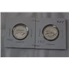 Image 1 : Canada Twenty-five Cent Coins (2)
