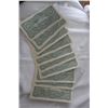 Image 2 : Japanese Ten Dollar Bills (10)