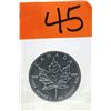 Image 1 : 1 Oz .9999 Fine Silver 2011 Canada Maple Leaf Coin