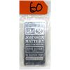 Image 1 : 10 Oz Johnson Matthey .999 Fine Silver Bar