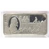 Image 2 : 2 Troy Oz. .925 Sterling Silver "Charles I" Bar