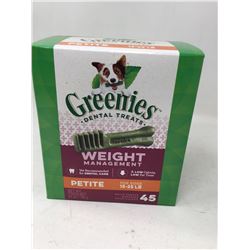 Greenies Weight Management- Petite Dogs