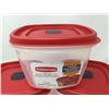 Image 2 : Rubbermaid Containers with Easy Find Lids (3ct)