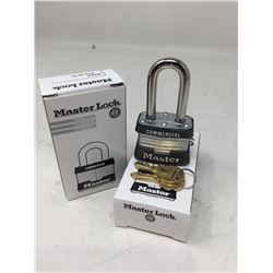 Master Lock- Commercial Lock with Keys (2ct)