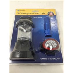 3 Piece Emergency Combo Light