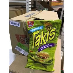 Case of Takis Angry Burger Rolled Tortillas (12 x 280g)