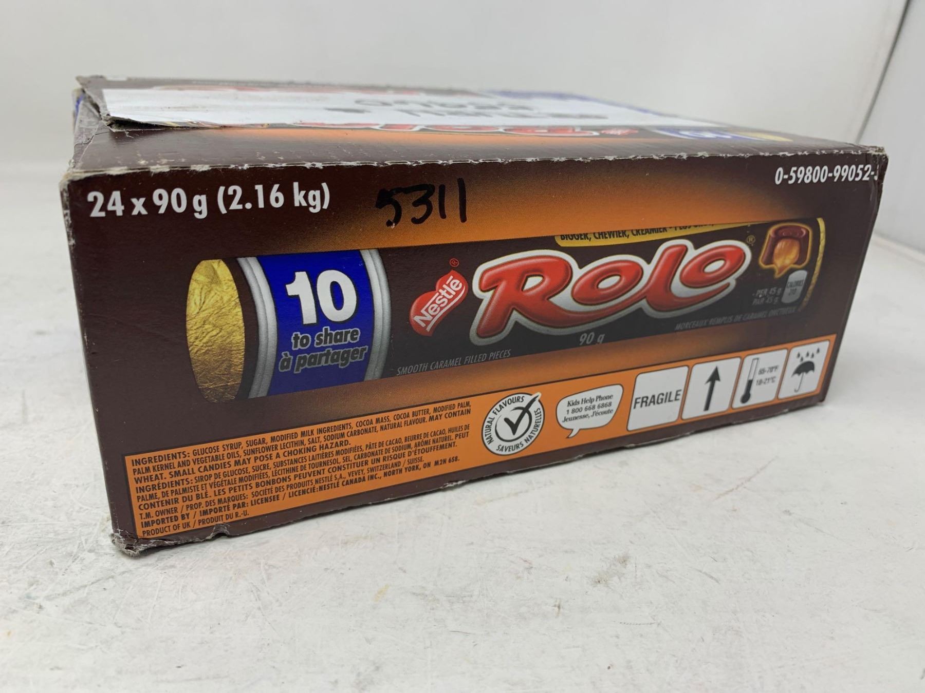 Case of Nestle Rolo (24 x 90g)