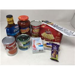 Lot of Assorted Groceries
