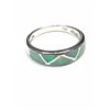 Image 1 : Silver Malachite Ring, Made in Canada, Suggested Retail Value $180