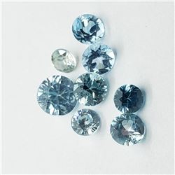 Natural Rare Blue Zircon(2ct) Assorted Shapes , Made in Canada, Suggested Retail Value $200 (Estimat