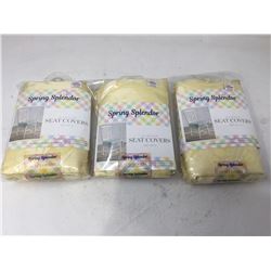 Spring SlendorDamask Seat Covers (3 x 2)