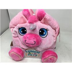 Lunch Pets Lunch Bag- Pink Unicorn