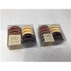 Yarn Wrapped Napkin Rings (2 x 12)