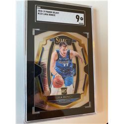 Luka Doncic Panini Select RC SGC 9