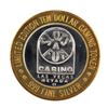 Image 1 : .999 Silver Slots A Fun Casino Las Vegas, NV $10 Limited Edition Casino Gaming Token