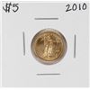 Image 1 : 2010 $5 American Gold Eagle Coin