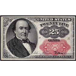 1874 25 Cents Fifth Issue Fractional Currency Note
