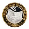 Image 2 : .999 Silver Mirage Las Vegas Nevada $10 Casino Limited Edition Gaming Token