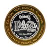 Image 2 : .999 Silver Plaza Hotel & Casino Nevada $10 Gaming Token Limited Edition