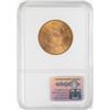 Image 2 : 1899 $10 Liberty Head Eagle Gold Coin NGC MS61