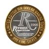 Image 1 : .999 Silver Riviera Hotel & Casino Las Vegas $10 Casino Limited Edition Gaming Token