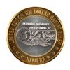 Image 2 : .999 Silver Riviera Hotel & Casino Las Vegas $10 Casino Limited Edition Gaming Token