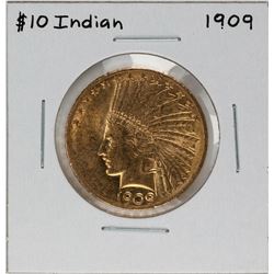 1909 $10 Indian Head Eagle Gold Coin