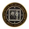 Image 2 : .999 Silver Rancho Mesquite Casino Nevada $10 Casino Limited Edition Gaming Token