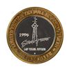 Image 2 : .999 Silver Stratosphere Las Vegas, Nevada $10 Casino Limited Edition Gaming Token
