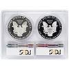 Image 2 : 1986-S & 2016-W $1 Proof American Silver Eagle Coin Set PCGS PR69DCAM