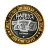 Image 2 : .999 Silver Ballys Las Vegas $10 Casino Limited Edition Gaming Token