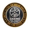 Image 1 : .999 Silver Slots A Fun Casino Las Vegas, NV $10 Limited Edition Casino Gaming Token
