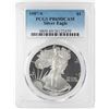 Image 1 : 1987-S $1 Proof American Silver Eagle Coin PCGS PR69DCAM