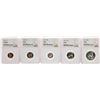 Image 1 : 1961 (5) Coin Proof Set NGC PF68