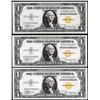Image 1 : Lot of (3) 1935A $1 North Africa WWII Emergency Issue Silver Certificate Notes