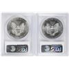 Image 2 : Lot of 2012-2013 $1 American Silver Eagle Coins PCGS MS69
