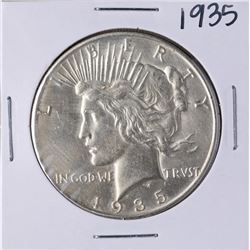 1935 $1 Peace Silver Dollar Coin