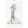 Image 1 : Naum Gabo British-Russian Constructivist Graphite