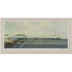 M Alexander Signed Litho EASTBOURNE PIER